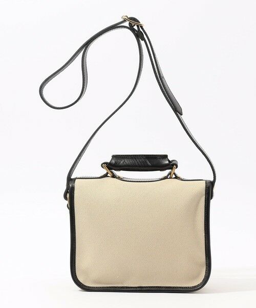 TOMORROWLAND / トゥモローランド ショルダーバッグ | GLENROYAL ブライドルレザー×キャンバス サッチェルバッグ | 詳細3