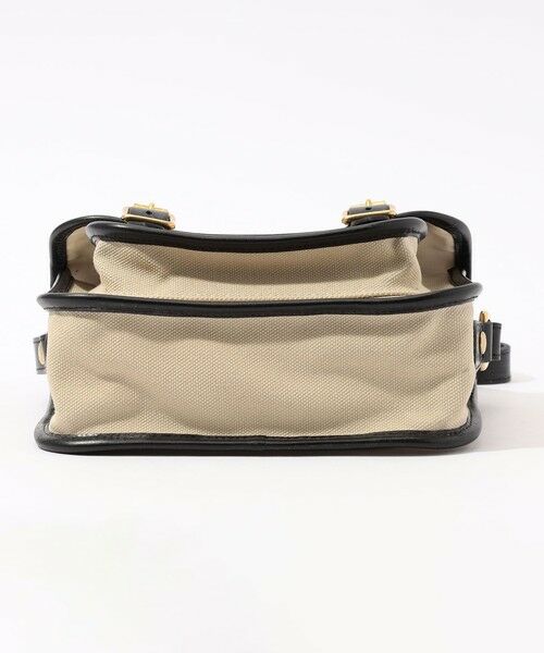 TOMORROWLAND / トゥモローランド ショルダーバッグ | GLENROYAL ブライドルレザー×キャンバス サッチェルバッグ | 詳細4