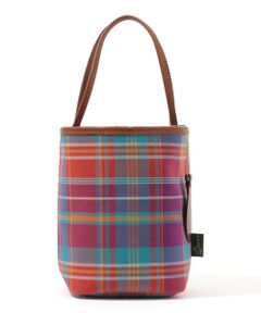 TOMORROWLAND / トゥモローランド ハンドバッグ | 【別注】Brady KEER マドラスチェック 巾着バッグ