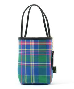 TOMORROWLAND / トゥモローランド ハンドバッグ | 【別注】Brady KEER マドラスチェック 巾着バッグ