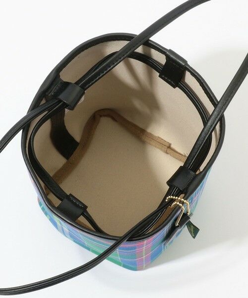 TOMORROWLAND / トゥモローランド ハンドバッグ | 【別注】Brady KEER マドラスチェック 巾着バッグ | 詳細9