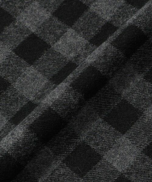 TOMORROWLAND / トゥモローランド マフラー・ショール・スヌード・ストール | HAVERSACK ATTIRE ウールビエラチェック フリンジネックウォーマー | 詳細3