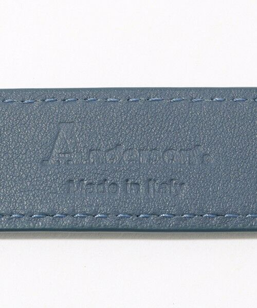 TOMORROWLAND / トゥモローランド ベルト・サスペンダー | Anderson’ｓ 革巻きバックル シュリンクレザーベルト | 詳細4