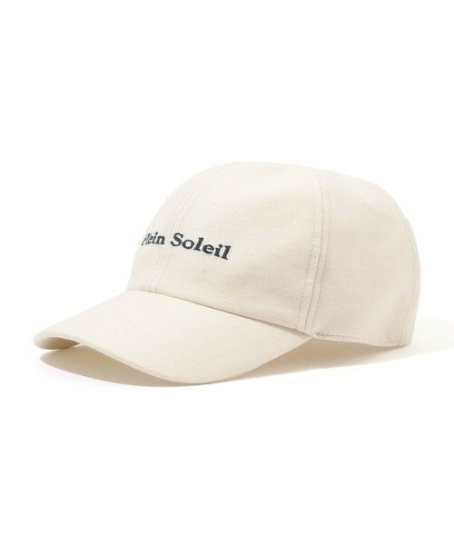 TOMORROWLAND / トゥモローランド キャップ | CRAMBES リネンコットン エンブロイダリー キャップ（12 ホワイト）