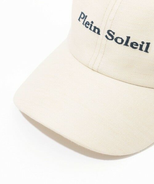 TOMORROWLAND / トゥモローランド キャップ | CRAMBES リネンコットン エンブロイダリー キャップ | 詳細4