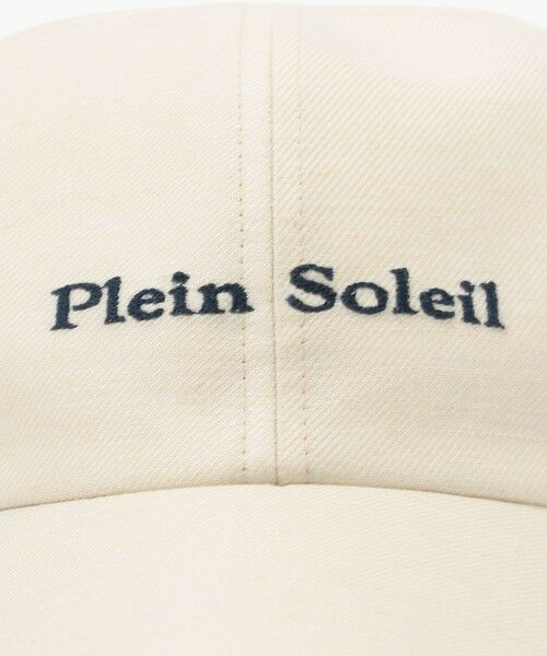 TOMORROWLAND / トゥモローランド キャップ | CRAMBES リネンコットン エンブロイダリー キャップ | 詳細5