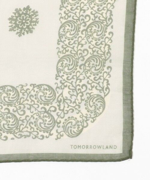 TOMORROWLAND / トゥモローランド バンダナ・スカーフ | TOMORROWLAND コットンシルク プリントポケットチーフ | 詳細3
