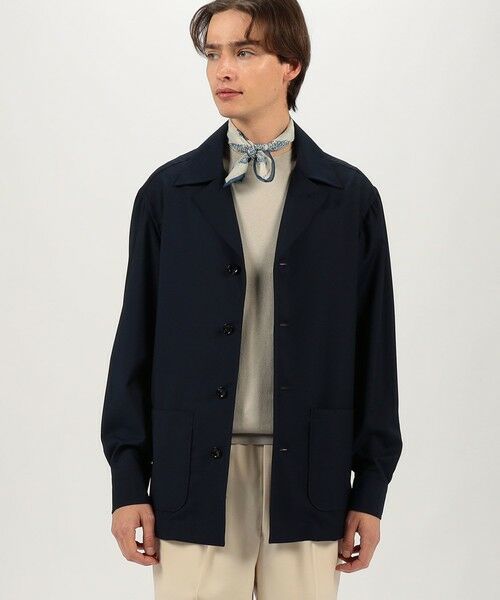 TOMORROWLAND / トゥモローランド バンダナ・スカーフ | TOMORROWLAND コットンシルク プリントポケットチーフ | 詳細6