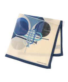 TOMORROWLAND / トゥモローランド バンダナ・スカーフ | TOMORROWLAND コットンシルク プリントポケットチーフ