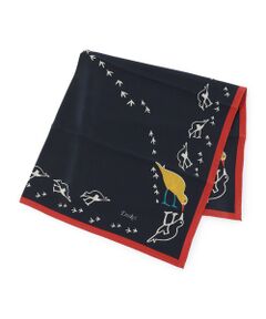 TOMORROWLAND / トゥモローランド その他 | Drake’ｓ OYSTER CATCHER PRINT BANDANA シルクプリントスカーフ