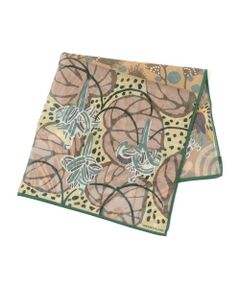 TOMORROWLAND / トゥモローランド バンダナ・スカーフ | TOMORROWLAND コットンシルク プリントスカーフ