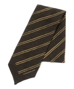 TOMORROWLAND / トゥモローランド バンダナ・スカーフ | TOMORROWLAND コットンリネンシルク ストライプスカーフ