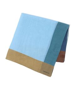 TOMORROWLAND / トゥモローランド バンダナ・スカーフ | TOMORROWLAND コットンリネンシルク パネルスカーフ