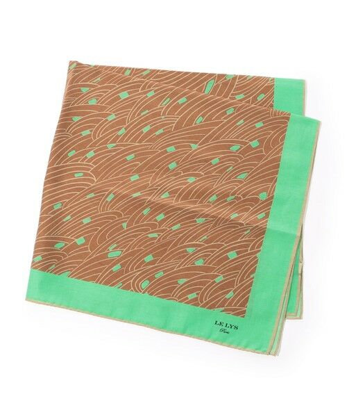 TOMORROWLAND / トゥモローランド バンダナ・スカーフ | LE LYS コットンシルク プリントスカーフ | 詳細1