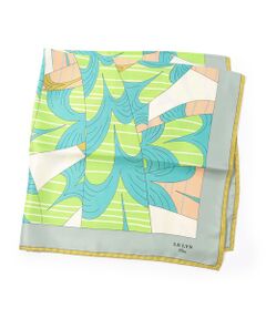 LE LYS シルク プリントスカーフ