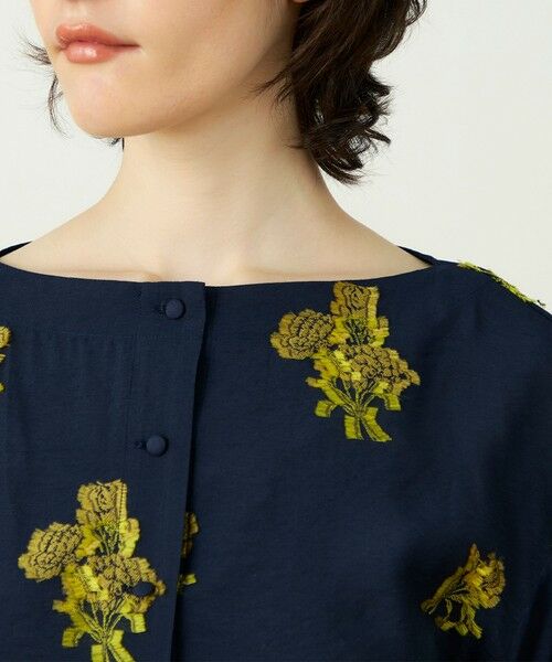 TOMORROWLAND / トゥモローランド シャツ・ブラウス | カットジャカード ボートネックブラウス | 詳細5