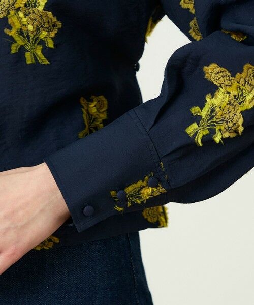 TOMORROWLAND / トゥモローランド シャツ・ブラウス | カットジャカード ボートネックブラウス | 詳細7