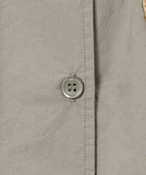 TOMORROWLAND / トゥモローランド シャツ・ブラウス | エンブロイダリー オープンカラーシャツ | 詳細13