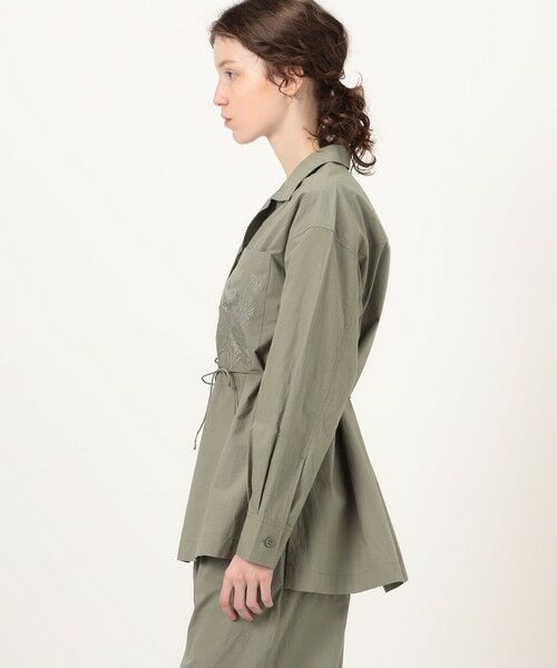 TOMORROWLAND / トゥモローランド シャツ・ブラウス | エンブロイダリー オープンカラーシャツ | 詳細3