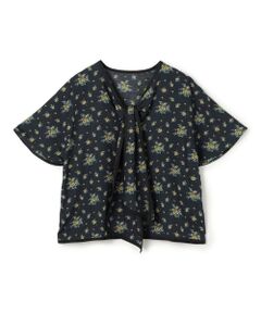 TOMORROWLAND / トゥモローランド シャツ・ブラウス | レーヨンプリント フロントノットブラウス
