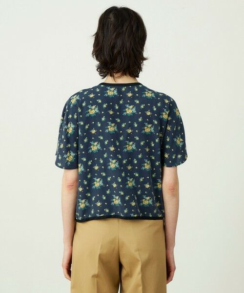 TOMORROWLAND / トゥモローランド シャツ・ブラウス | レーヨンプリント フロントノットブラウス | 詳細4