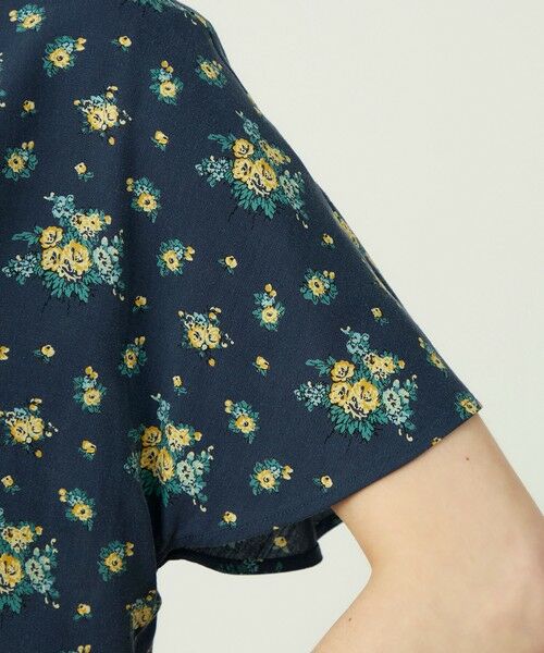 TOMORROWLAND / トゥモローランド シャツ・ブラウス | レーヨンプリント フロントノットブラウス | 詳細7