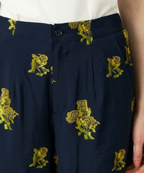 TOMORROWLAND / トゥモローランド その他パンツ | カットジャカード タックストレートパンツ | 詳細5