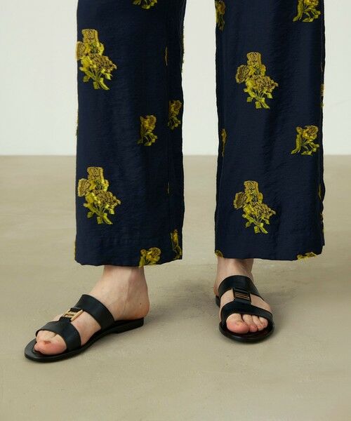 TOMORROWLAND / トゥモローランド その他パンツ | カットジャカード タックストレートパンツ | 詳細8