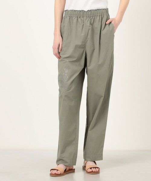 TOMORROWLAND / トゥモローランド その他パンツ | エンブロイダリー イージーカーブパンツ | 詳細2