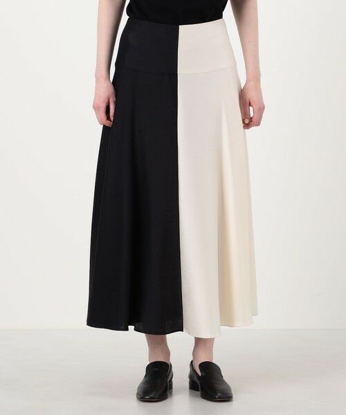TOMORROWLAND / トゥモローランド ロング・マキシ丈スカート | PARTOW Lucia Skirt バイカラーフレアスカート | 詳細2