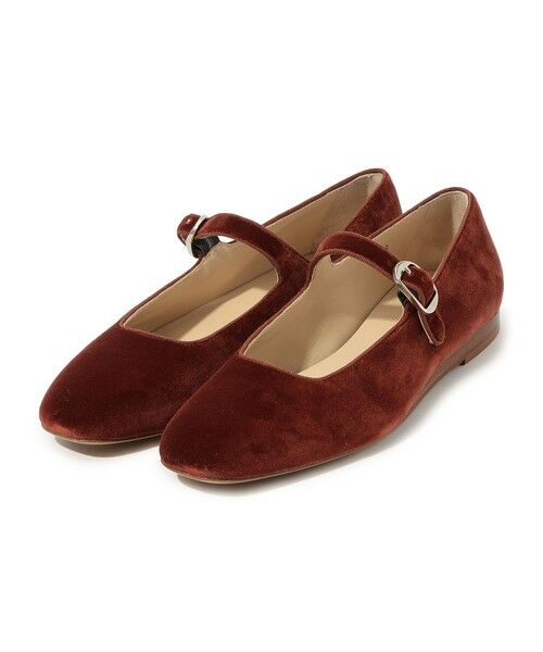 TOMORROWLAND / トゥモローランド フラットシューズ | LE MONDE BERYL BALLET MARY JANE メリージェーン（35 レッド）