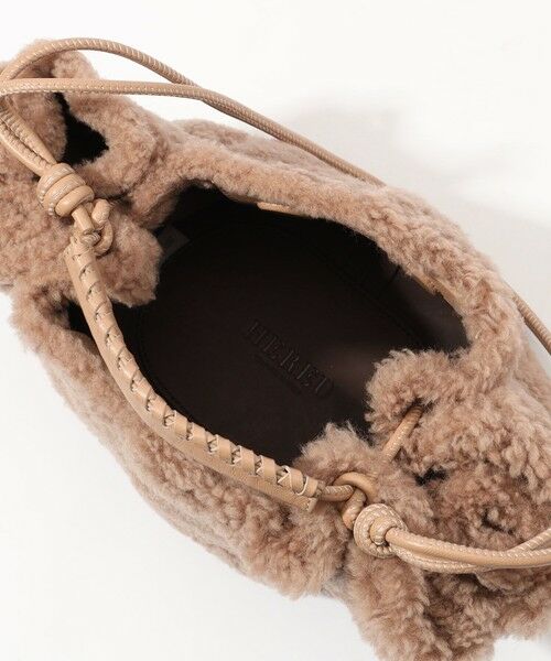 TOMORROWLAND / トゥモローランド ショルダーバッグ | HEREU Arta Mini Curly Shearling ムートンバッグ | 詳細9