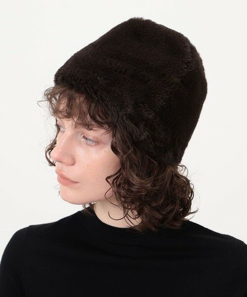 TOMORROWLAND / トゥモローランド キャップ | Clyde FAUX FUR TOQUE フェイクファーキャップ | 詳細1