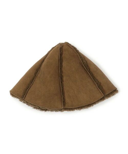 TOMORROWLAND / トゥモローランド ハット | Clyde PEACHBASKET HAT ムートンハット（47 ブラウン）