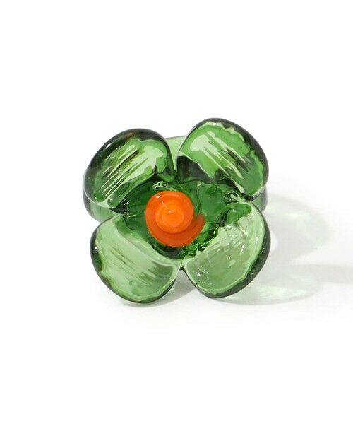 TOMORROWLAND / トゥモローランド リング | LEVENS JEWELS FLOR RING フラワーモチーフリング（54 グリーン系）