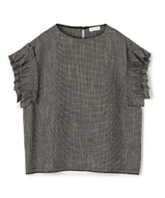 TOMORROWLAND / トゥモローランド シャツ・ブラウス | 【WEB限定・先行予約】カラミ フリルスリーブブラウス