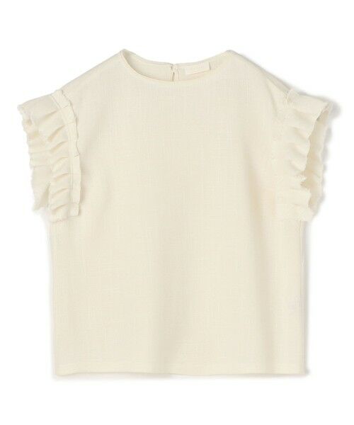 TOMORROWLAND / トゥモローランド シャツ・ブラウス | 【WEB限定・先行予約】カラミ フリルスリーブブラウス（11 オフホワイト）