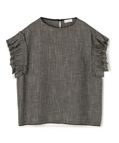 TOMORROWLAND / トゥモローランド シャツ・ブラウス | 【WEB限定・先行予約】カラミ フリルスリーブブラウス（18 ブラック系）