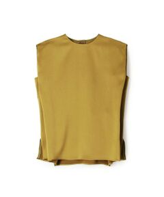 TOMORROWLAND / トゥモローランド シャツ・ブラウス | ノーブルサテン ノースリーブブラウス