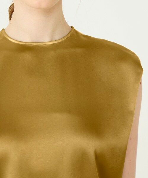 TOMORROWLAND / トゥモローランド シャツ・ブラウス | ノーブルサテン ノースリーブブラウス | 詳細5