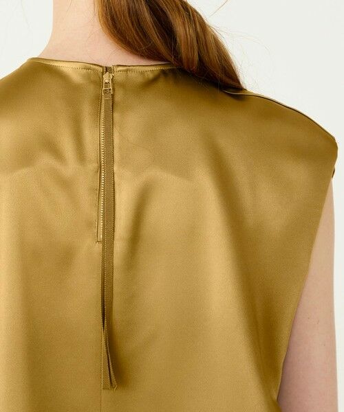 TOMORROWLAND / トゥモローランド シャツ・ブラウス | ノーブルサテン ノースリーブブラウス | 詳細6