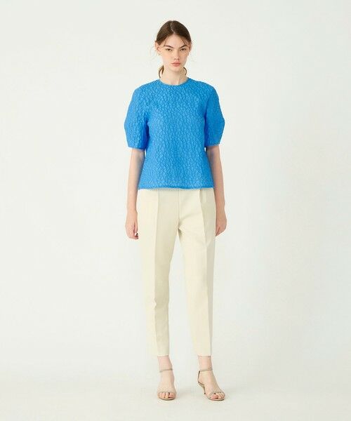 TOMORROWLAND / トゥモローランド シャツ・ブラウス | バブルジャカード ランタンスリーブブラウス | 詳細1