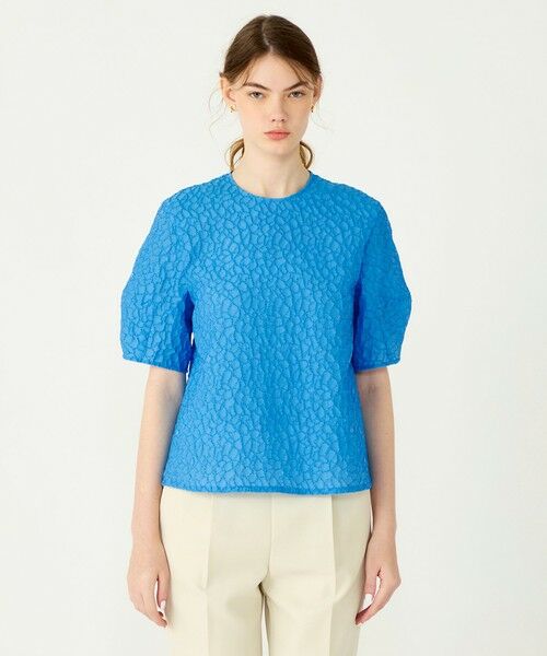 TOMORROWLAND / トゥモローランド シャツ・ブラウス | バブルジャカード ランタンスリーブブラウス | 詳細2