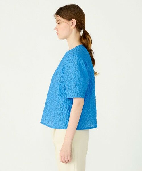 TOMORROWLAND / トゥモローランド シャツ・ブラウス | バブルジャカード ランタンスリーブブラウス | 詳細3