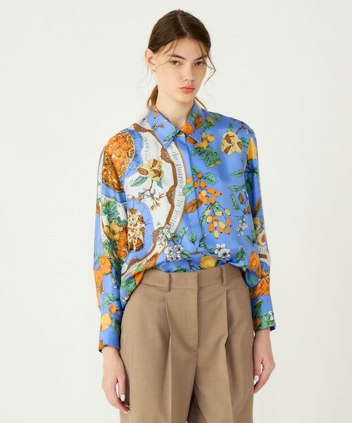 TOMORROWLAND / トゥモローランド シャツ・ブラウス | 【別注】manipuri for Ballsey Antique Recipe カシュクールブラウス | 詳細10