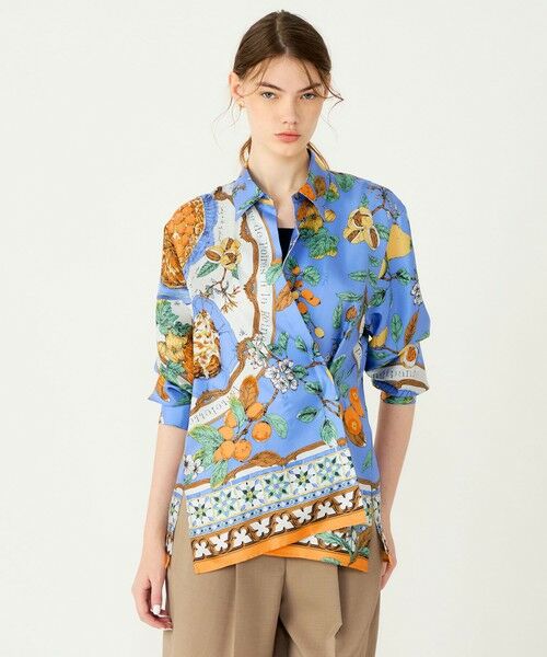 TOMORROWLAND / トゥモローランド シャツ・ブラウス | 【別注】manipuri for Ballsey Antique Recipe カシュクールブラウス | 詳細2