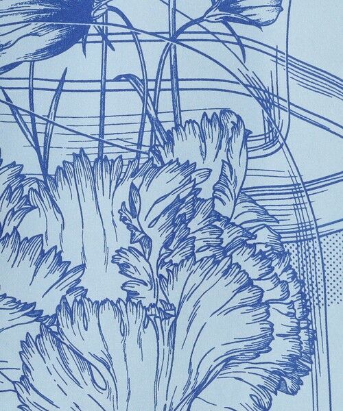 TOMORROWLAND / トゥモローランド シャツ・ブラウス | 【別注】manipuri for Ballsey Glass dome Flower ボウタイブラウス | 詳細10