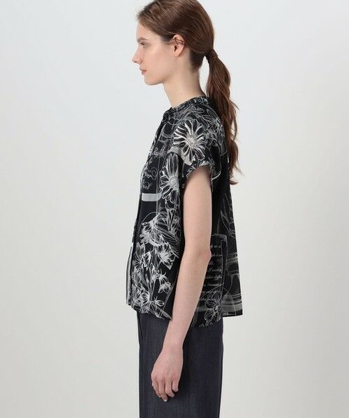 TOMORROWLAND / トゥモローランド シャツ・ブラウス | 【別注】manipuri for Ballsey Glass dome Flower ボウタイブラウス | 詳細3