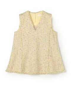 TOMORROWLAND / トゥモローランド その他トップス | ブライトヤーンツイード セミフレアプルオーバー