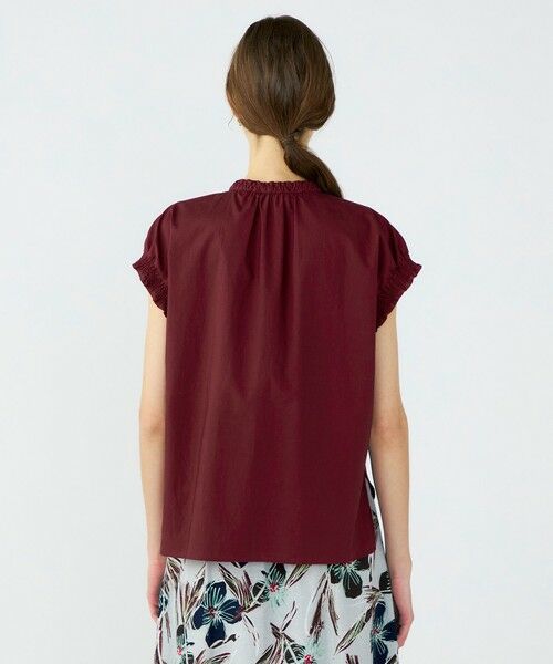 TOMORROWLAND / トゥモローランド シャツ・ブラウス | プロセスドコットン シャーリングブラウス | 詳細4